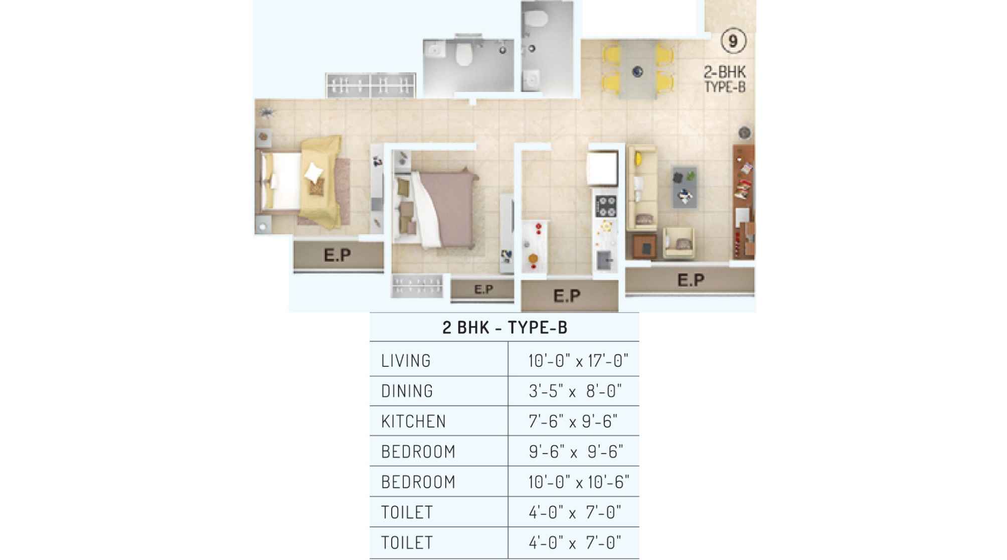 Mahavir-Kalpavruksha-Floor-Plan2-BHK-Type-B